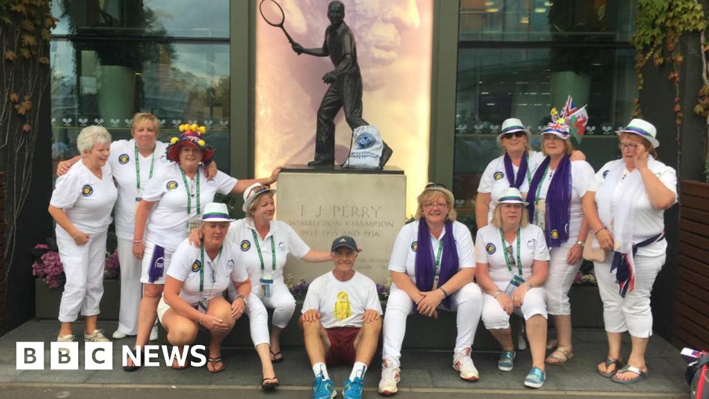Glastonbury for tennis and a special aura - why fans worship Wimbledon - BBC