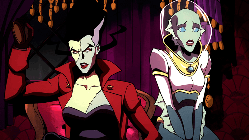 The Bride & Nina Mazarky in Creature Commandos.