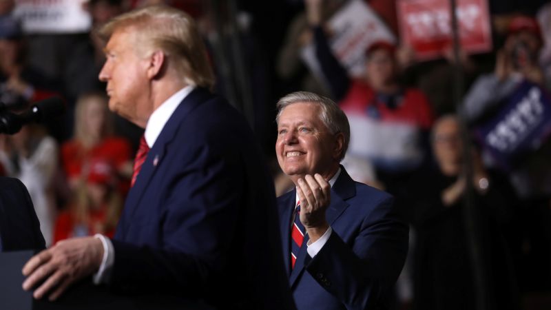 Graham and Trump’s unlikely alliance: From opponents to key allies — and golf buddies