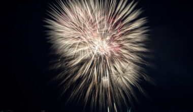Fireworks explode near the Air Force Memorial, during a Fourth of July celebration at the White House in Washington