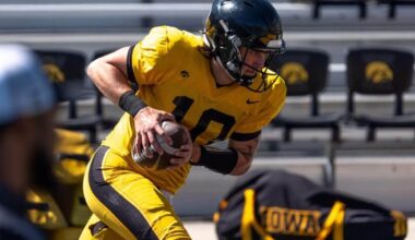 Iowa’s QB battle is the only one of its kind in the Power 4. Could that be a good thing?