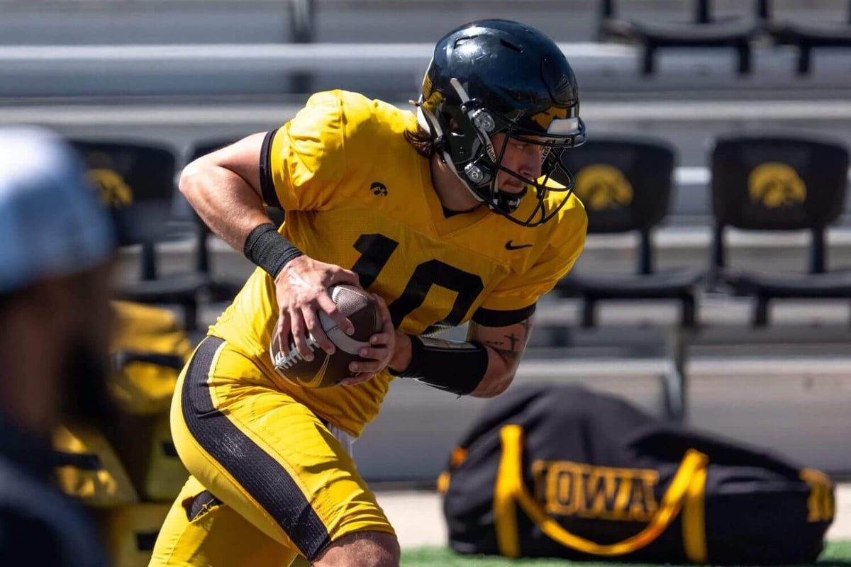 Iowa’s QB battle is the only one of its kind in the Power 4. Could that be a good thing?