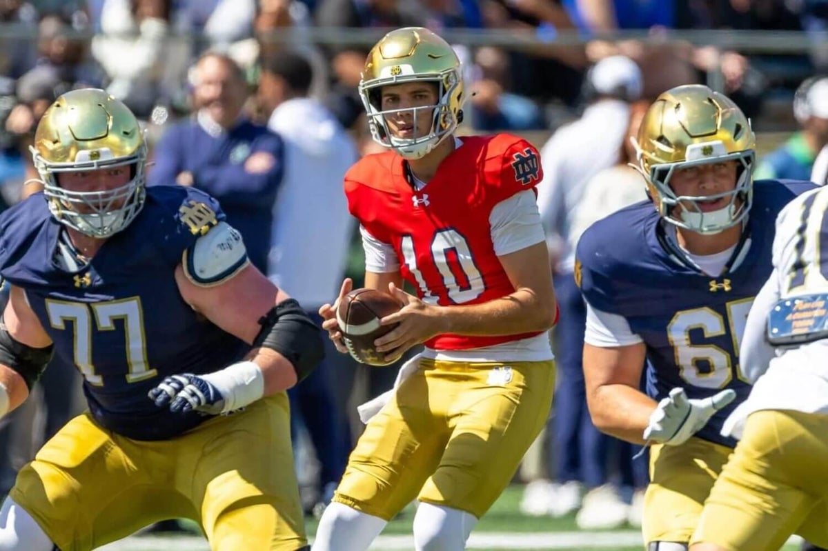 How will Notre Dame handle its unknown backup QB? And more Marcus Freeman preseason worries