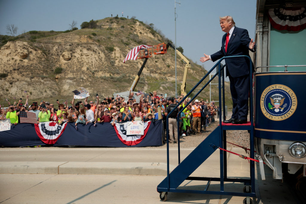 WATCH: Trump speaks at Theodore Roosevelt Presidential Library dedication ceremony