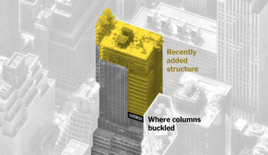 Manhattan Building’s Columns Buckled Beneath New Addition, Images Show