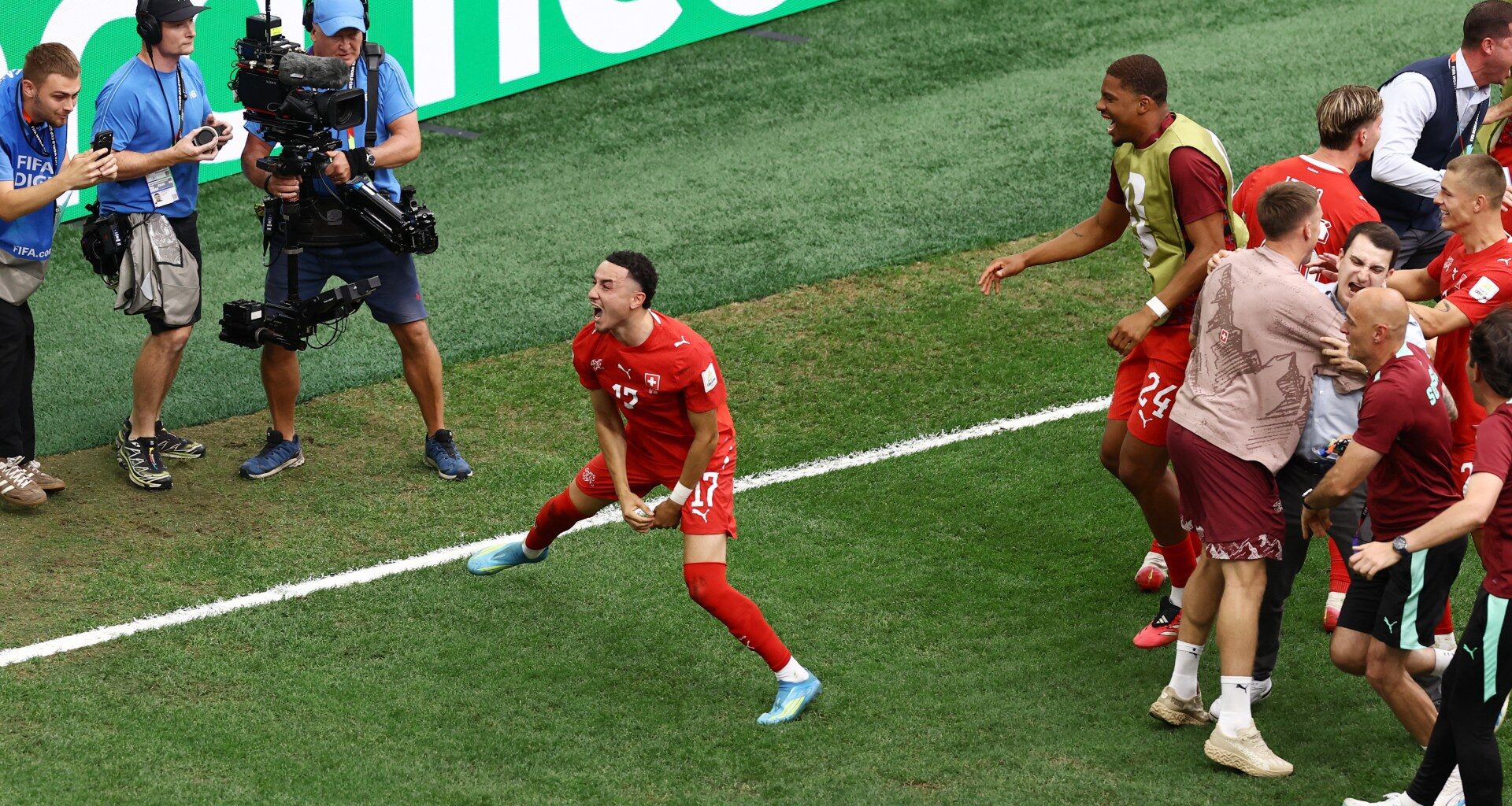 Switzerland face Argentina in World Cup quarterfinal after beating Colombia | World Cup 2026 News