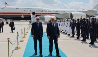 Live updates: Trump says US should control Greenland and reiterates disappointment with NATO as summit kicks off