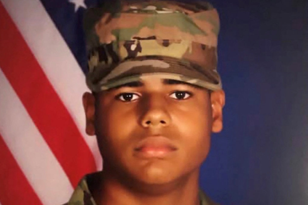 U.S. Army Space and Missile Defense Command soldier Sgt. Michael Emmanuel Swinton who was killed in Iraq