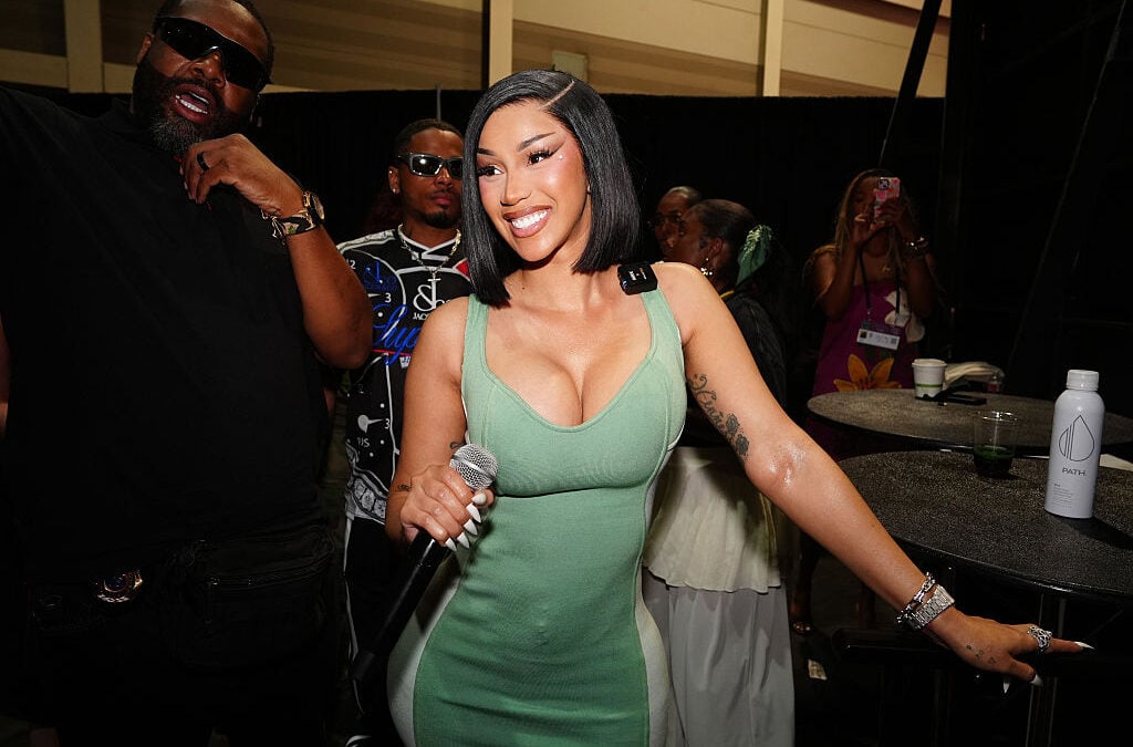 Cardi B gives fans a rare look at her children as they embrace their Dominican roots