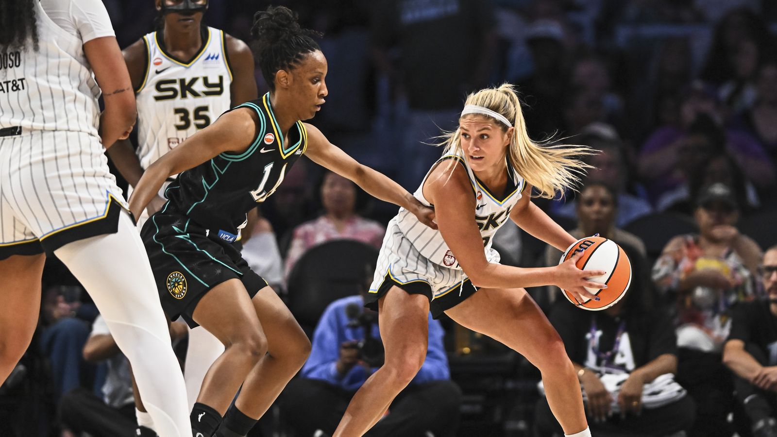 Jacy Sheldon settling into life with the Chicago Sky