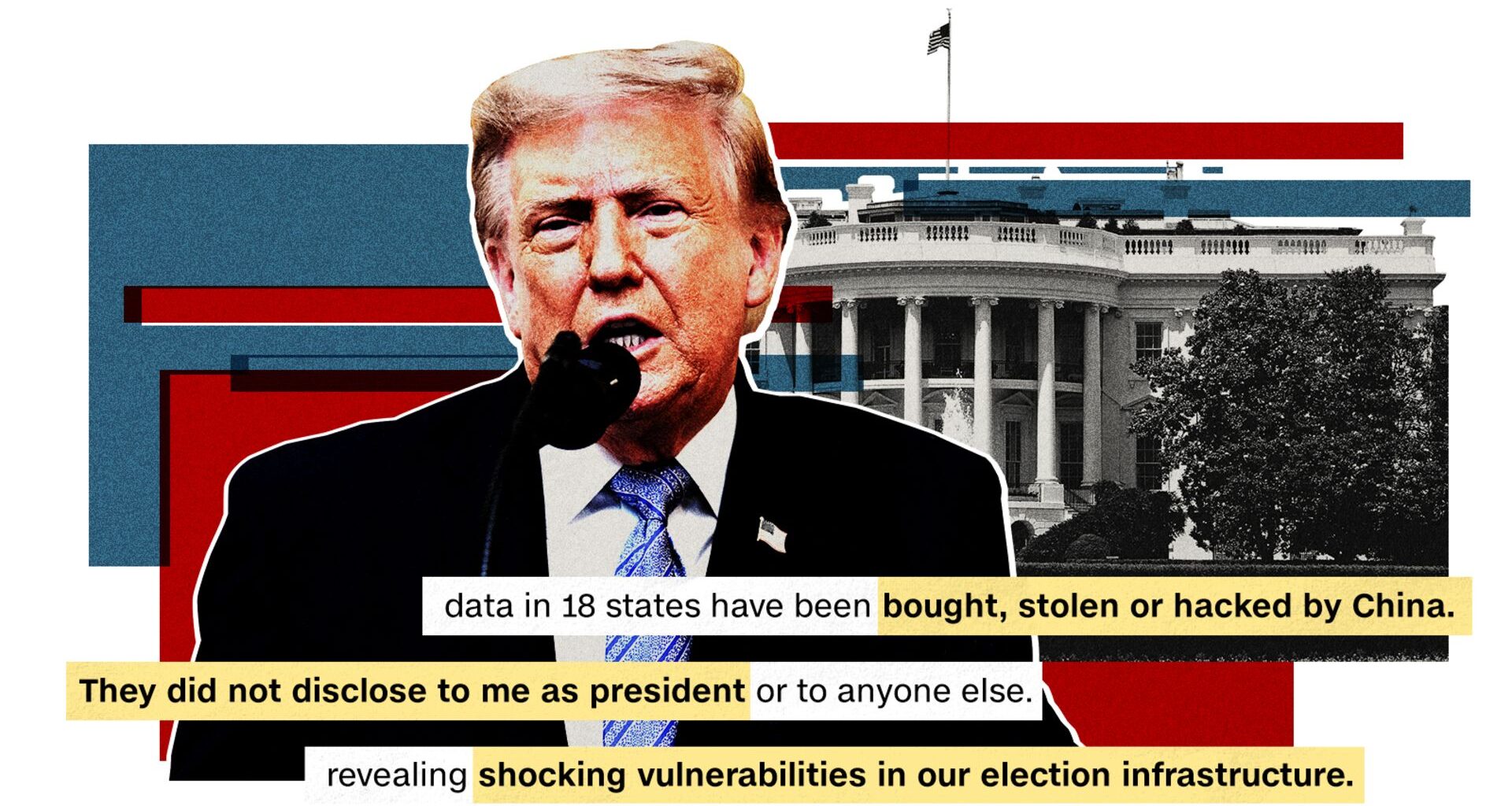 Trump’s speech claiming US election vulnerabilities, annotated