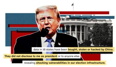 Trump’s speech claiming US election vulnerabilities, annotated