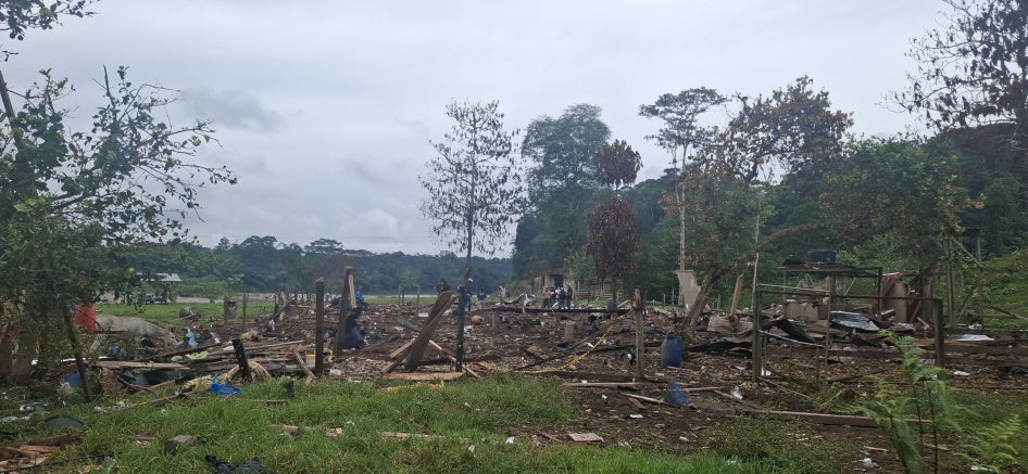 photo of a damaged property