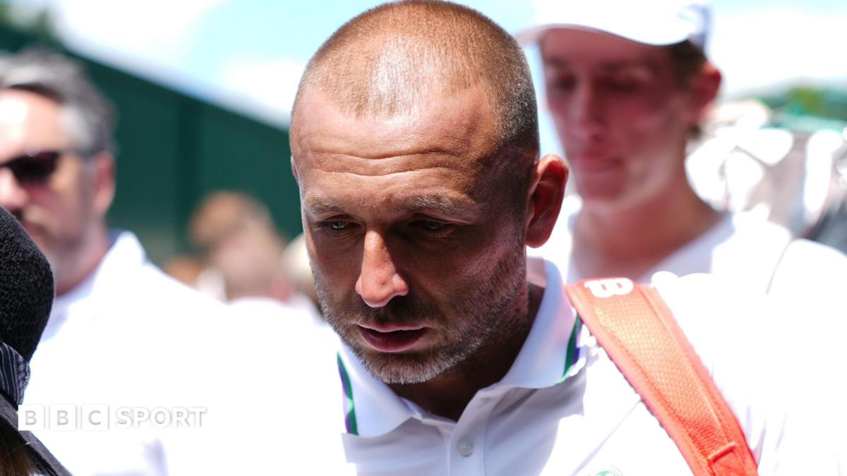 Dan Evans was playing the final tournament of his career