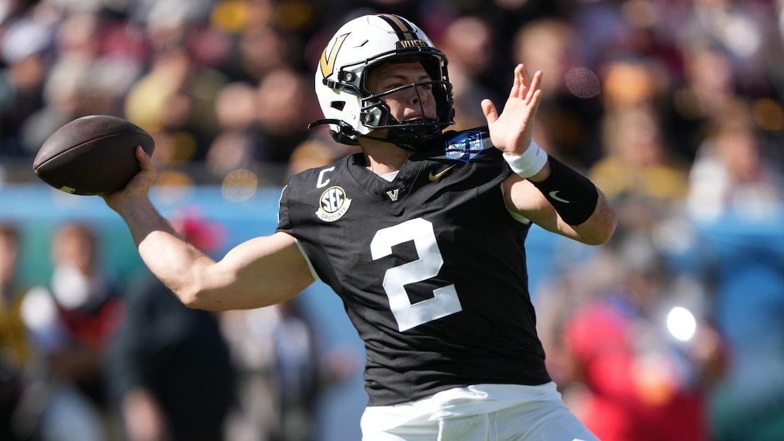 Diego Pavia Waived by Ravens, Top Potential Landing Spots for Former CFB Star