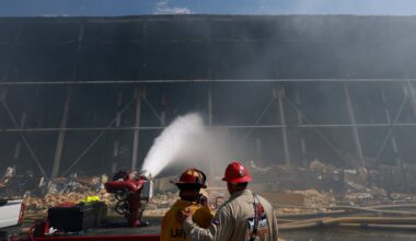 Pollution released into the air by LA warehouse fire surpassed some of the worst releases in the 2025 wildfires