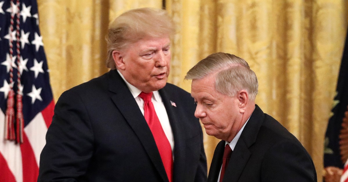 Trump says FBI is ‘wasting their time’ investigating Lindsey Graham’s death