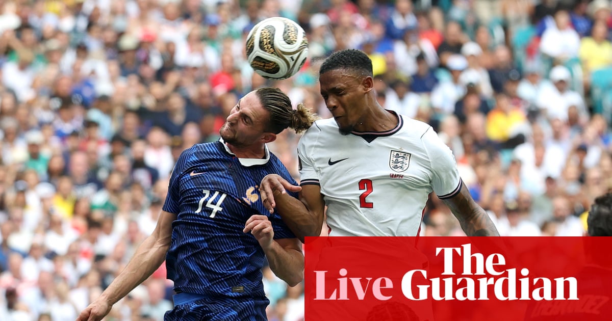 France v England: World Cup third-place playoff – live | World Cup 2026