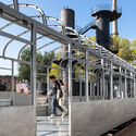 © Haoyu Ran The 798·751 Train Street Renovation / Studio NOR - Exterior Photography, Steel
