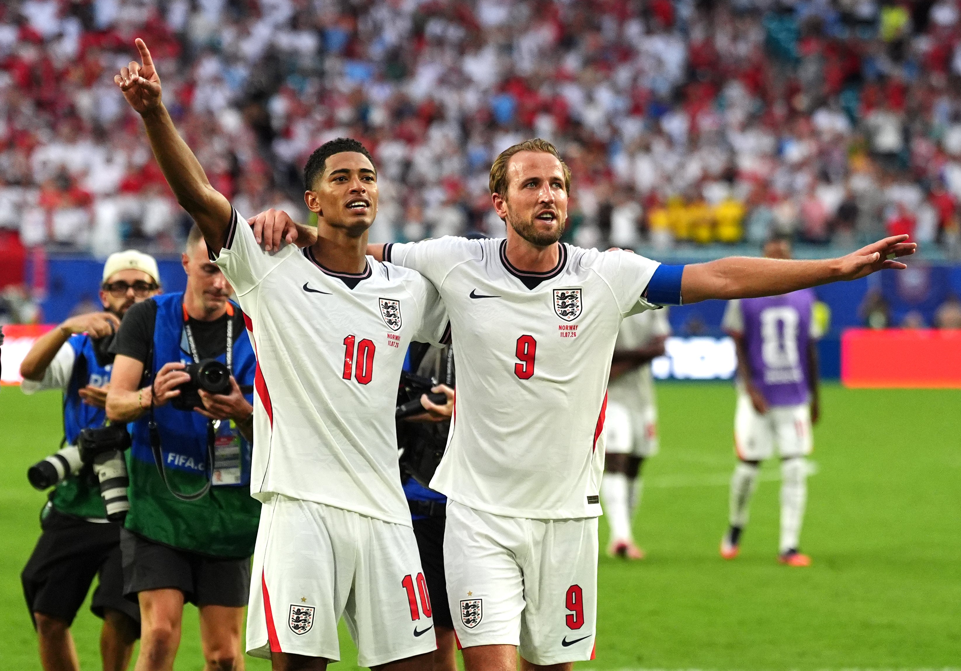 Jude Bellingham y Harry Kane han guiado a Inglaterra a las semifinales de la Copa del Mundo.