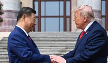China and Xi are seen more favorably than the U.S. and Trump in many nations, new survey says