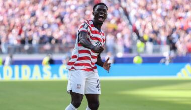 U.S. star Folarin Balogun eligible to play vs. Belgium after FIFA suspends red card ban