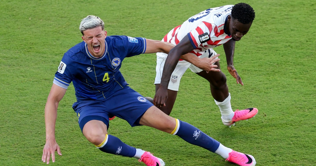 Folarin Balogun red card: U.S. striker suspended for Belgium World Cup match