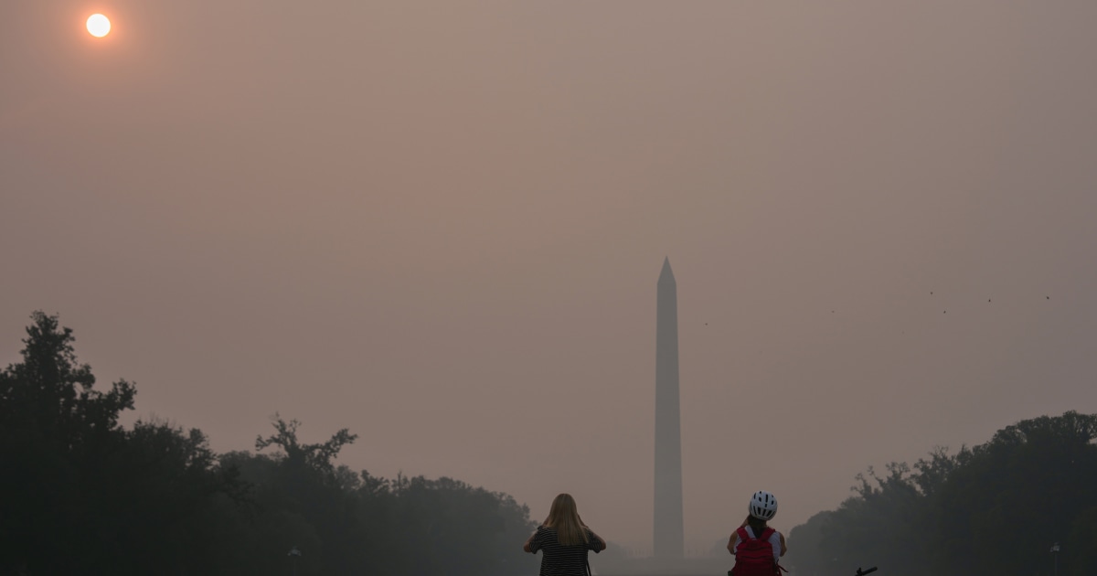 Trump fumes over Canadian wildfire smoke and issues tariff threat