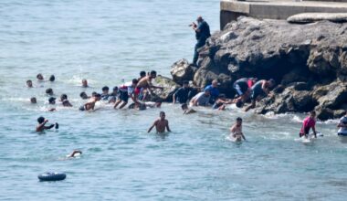 Thousands break through border of Morocco into Spain’s African Ceuta enclave