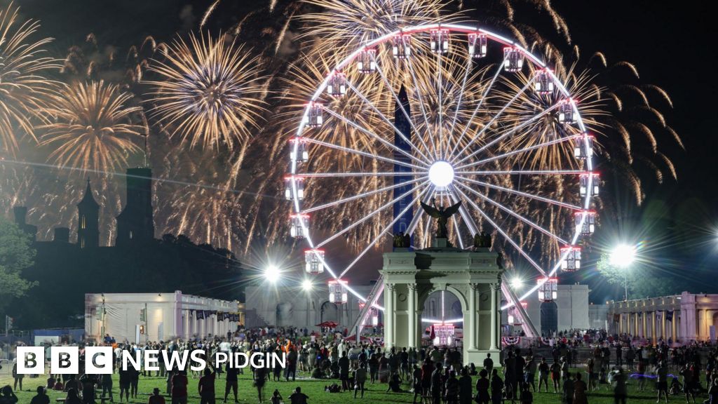 Watch how US celebrate 250th birthday wit fireworks, flyovers and football