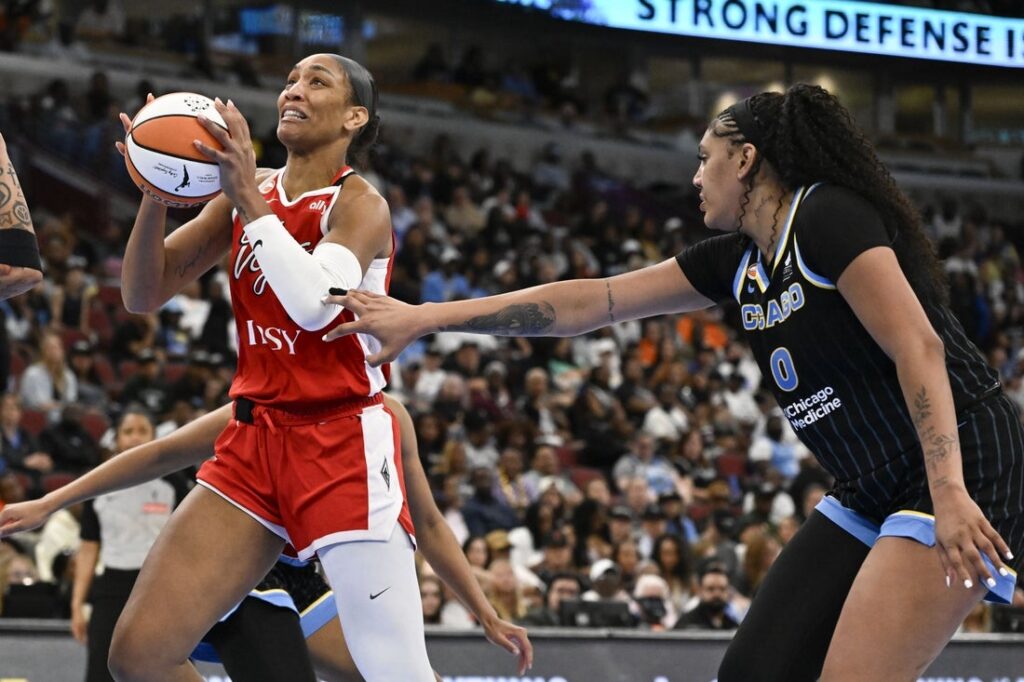 A'ja Wilson Sky