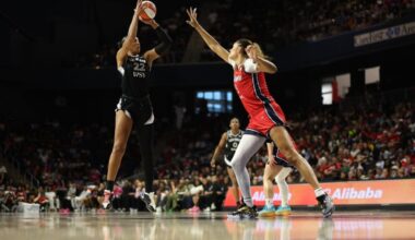 A'ja Wilson aces