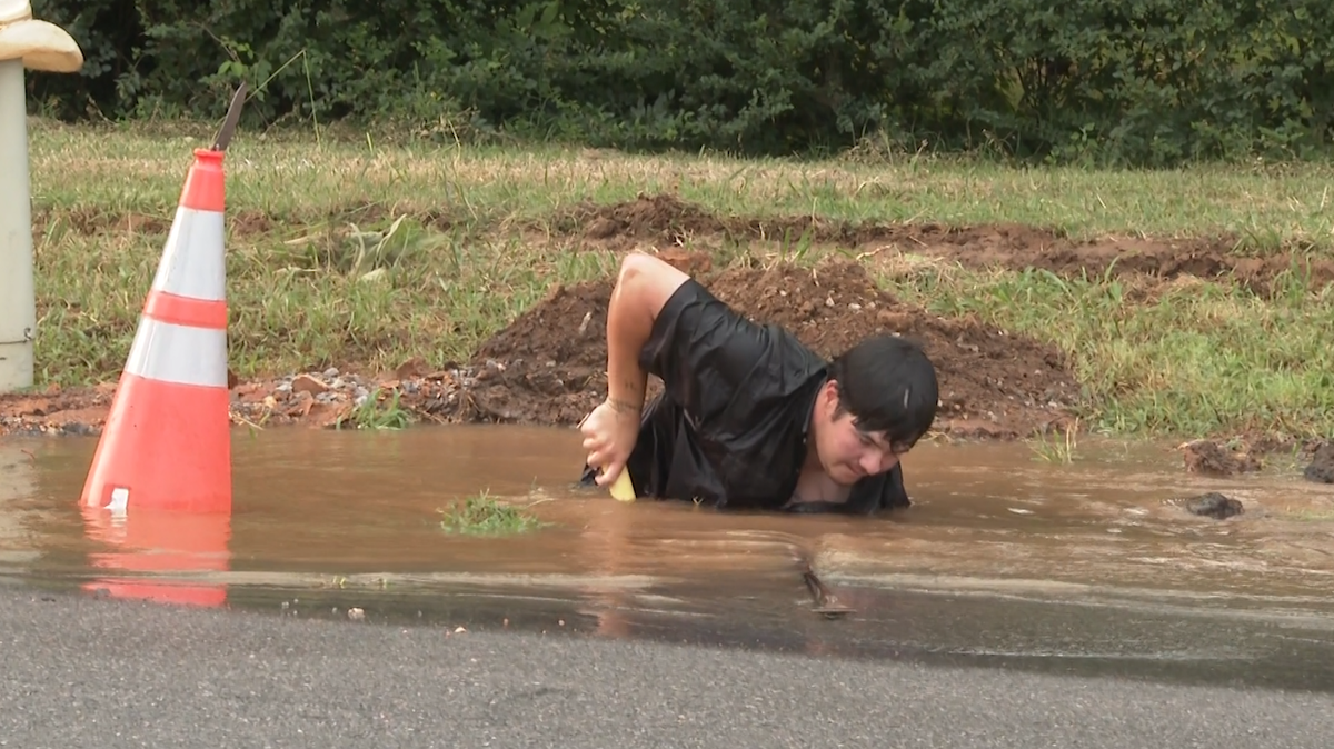 Water Main Break in Gravette Causes Street Flooding, Leaves Some Residents Without Water