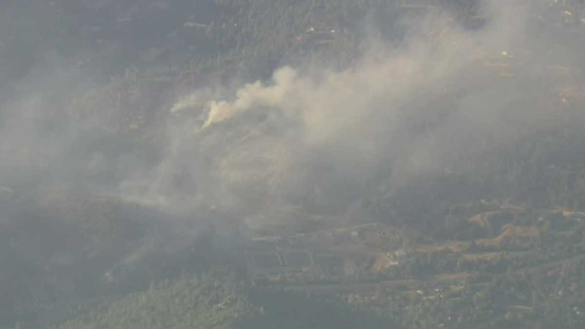 Dove Fire: Mandatory evacuations prompted by vegetation fire in Tuolumne County