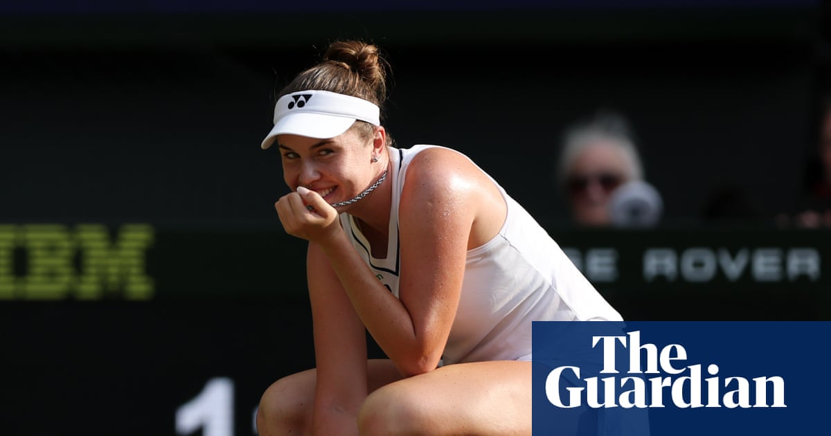 Linda Noskova sees off Marta Kostyuk in style to set up all-Czech Wimbledon final | Wimbledon 2026