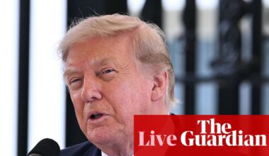 Trump attacks Republican senator and defends $1.8bn slush fund amid Blanche nomination standoff – live | Trump administration
