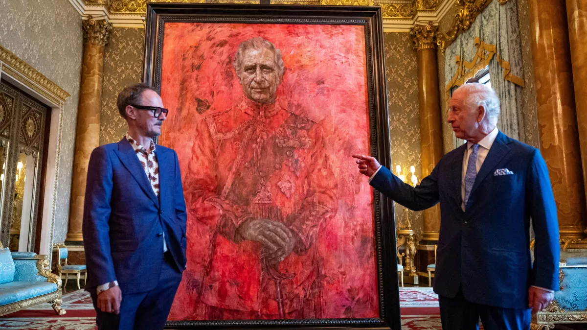Divisive King Charles portrait to go on show at revamped Palace gallery - The Times