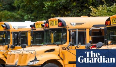 US schools are struggling to keep the yellow bus running amid shortages and cuts | US news
