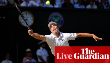 Wimbledon 2026: Cobolli defeats De Minaur, Fery and Keys in action on day eight – live | Wimbledon 2026