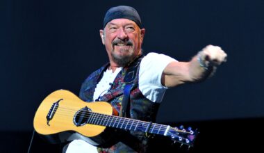 Ian Anderson performs on stage during his "Thick As A Brick" Tour at Royal Albert Hall on June 30, 2013 in London, England.
