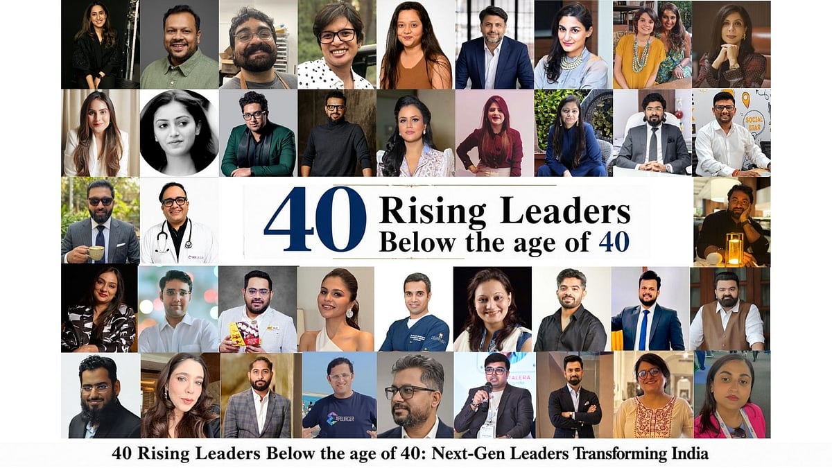 40 Rising Leaders Below 40: Next-Gen Leaders Transforming India