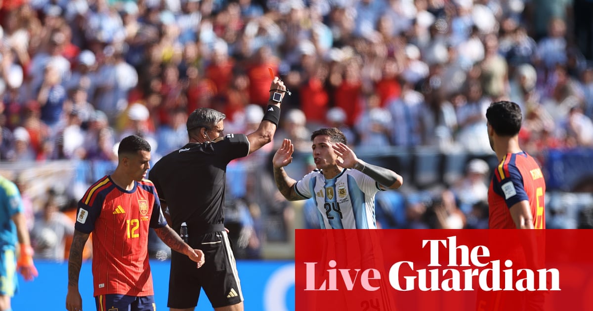 Spain v Argentina: World Cup 2026 final – live | World Cup 2026