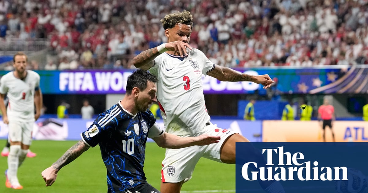 England had Lionel Messi under control … until one decisive and subtle shift | Lionel Messi