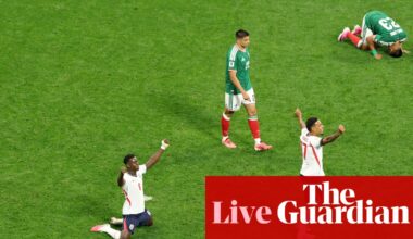 World Cup 2026: England set up Norway quarter-final after Mexico thriller; Uefa says Fifa ‘crossed line’ over Balogun – live | World Cup 2026