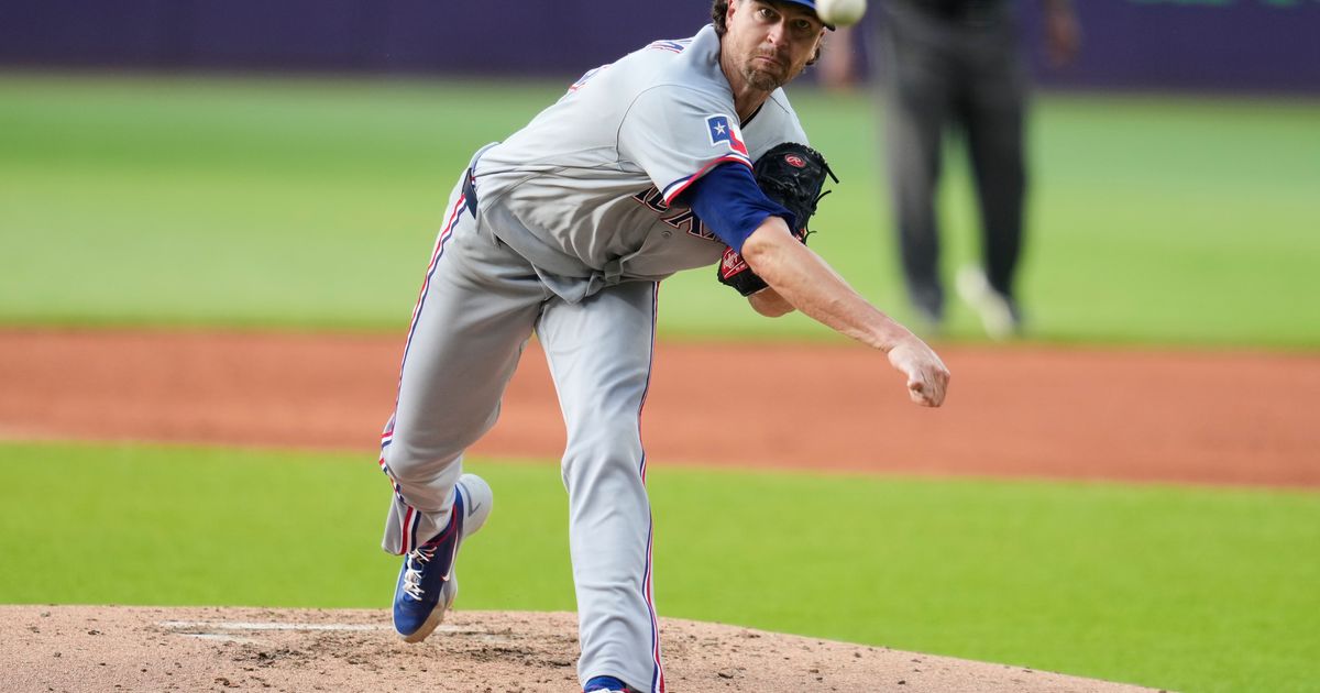 Jacob deGrom dominant for 7 innings, streaking Rangers get gift run in 4-2 win over Guardians :: WRAL.com