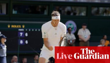 Jannik Sinner v Alexander Zverev: Wimbledon men’s singles final – live | Wimbledon 2026