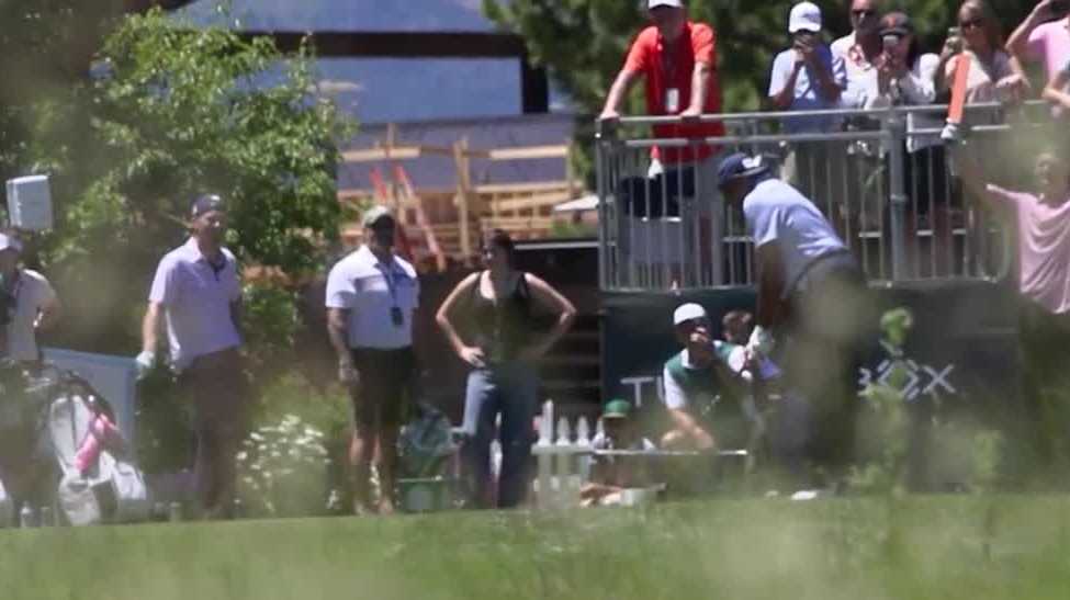 Fans give celebrities some free golf advice at Lake Tahoe tournament