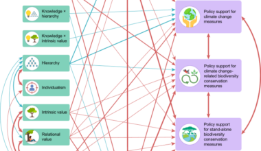 Support for climate and biodiversity policies differs across cultural worldviews in Japan