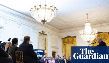 How Trump’s address was bluntly aimed at destabilizing the US electoral system | Donald Trump