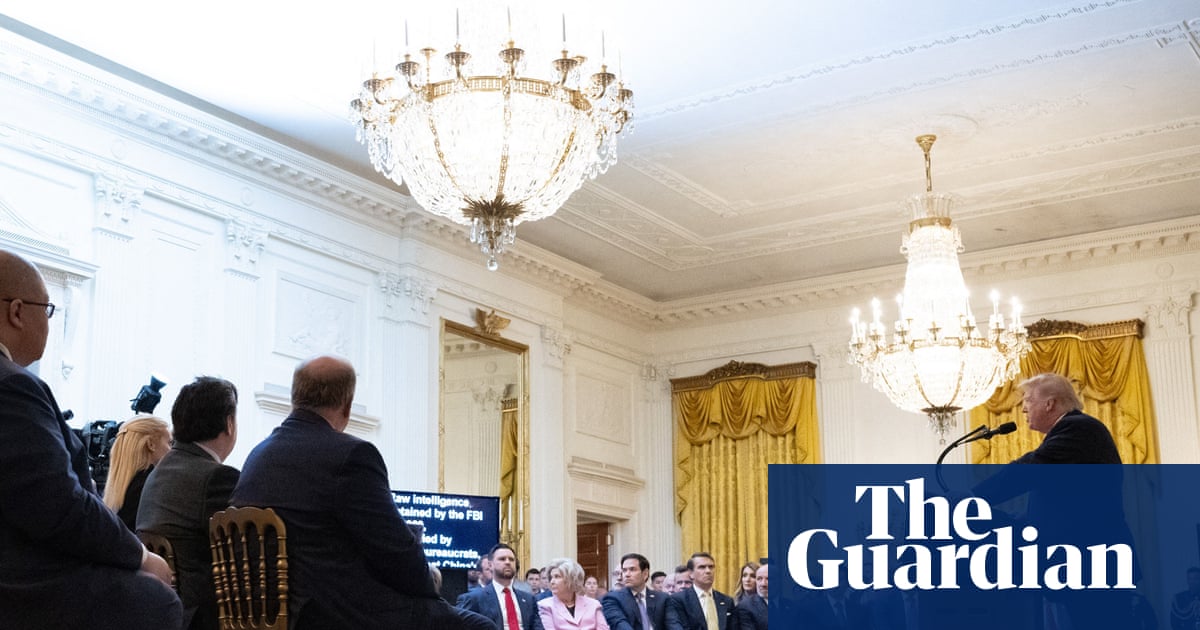 How Trump’s address was bluntly aimed at destabilizing the US electoral system | Donald Trump